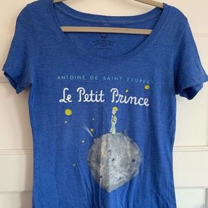 NEVER WORN Adorable Blue 'Le Petit Prince' T-shirt